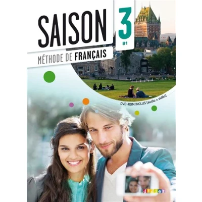 Image de Saison 3 Niv. B1 Livre + DVD rom