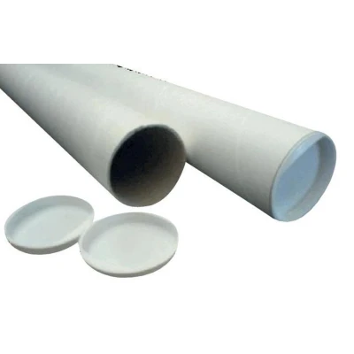 Afbeelding van Verzendkoker CleverPack A3 +doppen 330x29.7x1.2 wit 20stuks
