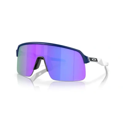 Afbeelding van Fietsbril Oakley Sutro Lite Matte Navy Prizm Violet