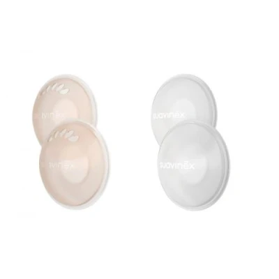 Image de Suavinex 2 COUPELLES RECUEILLE LAIT + PROTECTRICES