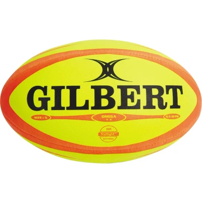 Afbeelding van Gilbert Rugbybal Match Omega Fluor Maat 5
