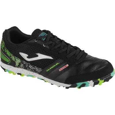 Afbeelding van Joma Mundial Voetbalschoenen voor kunstgras, Heren, Maat: 42, Black Leer en textiel