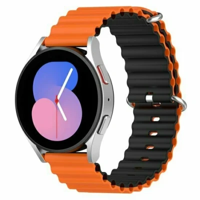 Afbeelding van Ocean Style bandje Oranje / zwart Xiaomi Redmi Watch 5 Active Lite
