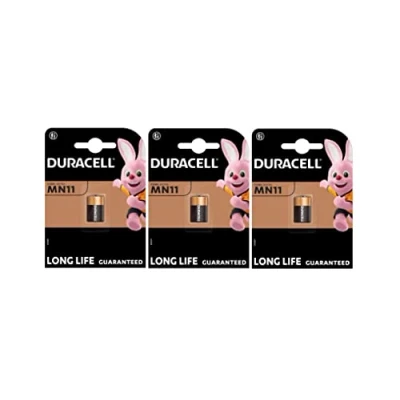 Afbeelding van 3 x Duracell MN11 A11 11A (3 1 batterij) batterijen
