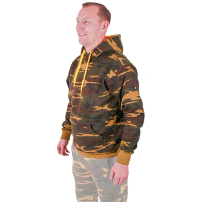 Afbeelding van Tactic Carp Hoody Camo M Vis trui