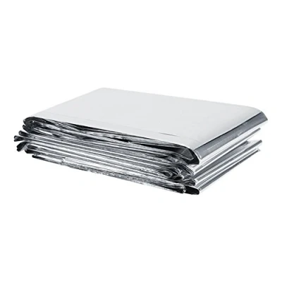 Afbeelding van Wakects Zilverkleurige reflecterende mylar folie voor broeikas, zeer reflecterend, verhoogt effectief de plantengroei, 200 x 120 cm