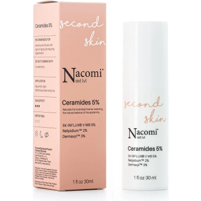 Afbeelding van Nacomi Second Skin Ceramide Serum 5% 30ml.