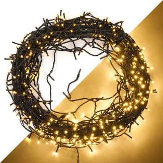Afbeelding van 36m LED kerstboomverlichting Goud 480 lampjes Dimbaar