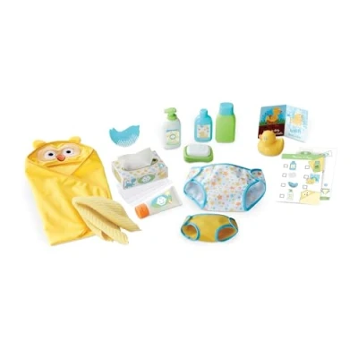 Afbeelding van Melissa &amp; Doug Mine to Love poppenaccessoires Badtijd Set