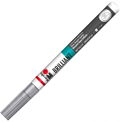 Afbeelding van Brilliant painter 1 2 mm Zilver