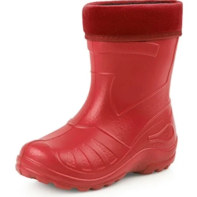 Afbeelding van Ladeheid LA KL 050 Kinder Regenlaarzen Rubber met Binnenschoen EVA Wasbare Rood 23