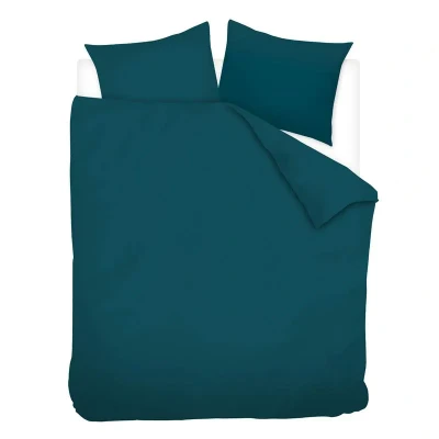 Afbeelding van Snoozing Sade Dekbedovertrek Extra breed 260x200/220 cm Turquoise