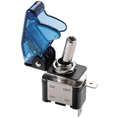 Afbeelding van Race Sport Schakelaar Led Top Gun 12 Volt Blauw