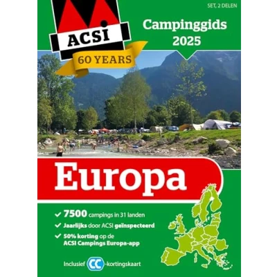 Afbeelding van ACSI Campinggids Europa 2025