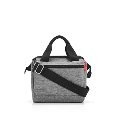 Afbeelding van Reisenthel Allrounder Cross Schoudertas Body Bag Polyester 4 L Twist Silver Grijs