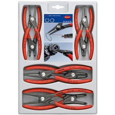 Image de Jeu de pinces précision pour circlips _ 00 20 04 SB_Knipex