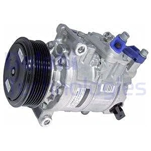 Afbeelding van DELPHI TSP0159969 AC Compressor Denso 6SEU14 PAG 46 Met compressorolie AUDI: A4 B7 Avant, B6 A6 C6 SEAT: Exeo ST