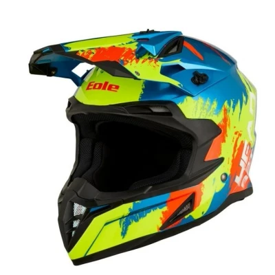 Afbeelding van EOLE HEADBOTB003 Crosshelmen Blue/yellow L, 59 60 cm ECE 22.06 Unisex