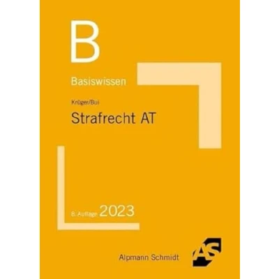 Afbeelding van Basiswissen Strafrecht Allgemeiner Teil