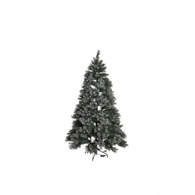 Afbeelding van Kerstboom DKD Home Decor Groen PVC Plastic Besneeuwd 100 x 150 cm
