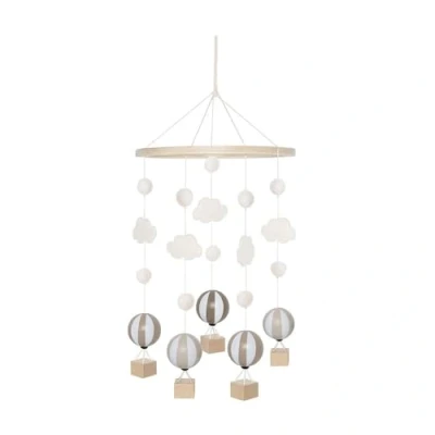 Afbeelding van Jabadabado Houten Mobiele Heteluchtballon Beige
