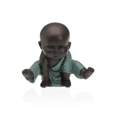 Afbeelding van Decoratieve figuren Versa Hars Boeddha 9 x 10 10,5 cm