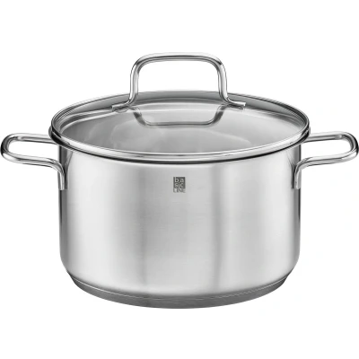 Afbeelding van Rösle Basic Line Kookpan Hoog Ø 20 cm Roestvast Staal Zilver