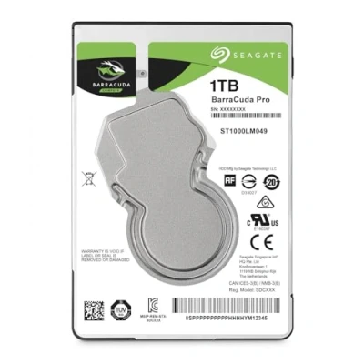 Afbeelding van Hard Drive Seagate ST1000LM049 1TB 7200 rpm 2,5&quot;