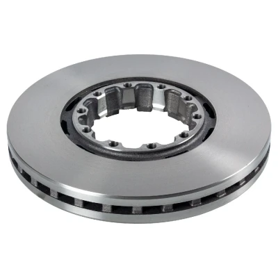 Afbeelding van FEBI BILSTEIN 105974 Remschijf Achteras 430 45 10 190 interne ventilatie Gecoat