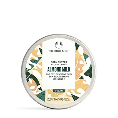 Afbeelding van The Body Shop Almond Milk &amp; Honey Bodyboter, 200 ml