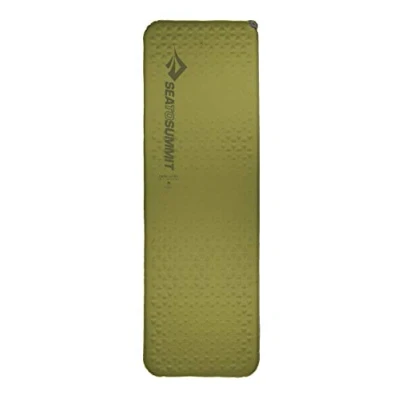 Afbeelding van Sea to Summit Camp Mat Self Inflating Recht Large zelf opblaasbare slaapmat Olive