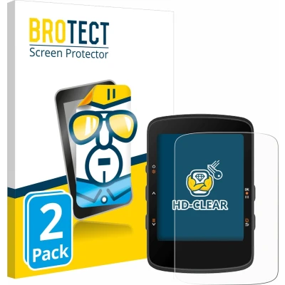 Afbeelding van BROTECT Screenprotector voor Bryton Rider 460 Folie Beschermfolie transparant (2 Stuks)