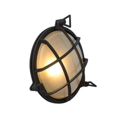 Afbeelding van Lucide DUDLEY Wandlamp 1xE27 Zwart
