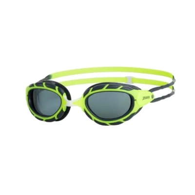 Afbeelding van Zoggs Predator junior goggle Lime grey tint smoke
