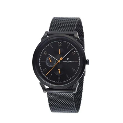 Afbeelding van Pierre Cardin Pigalle Nine CPI.2031 Horloge Staal Zwart Ø 44 mm
