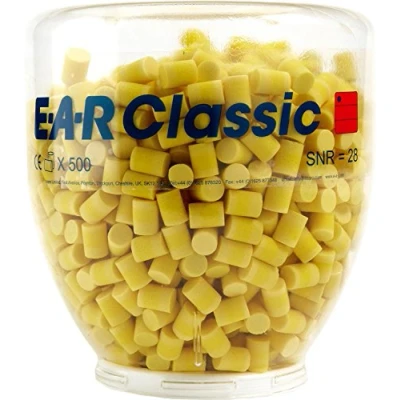 Afbeelding van 3M EAR PD01001 Classic Oordoppen navulverpakking 31 dB Eenmalig gebruik 500 paar