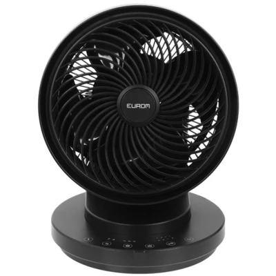 Afbeelding van Eurom Vento 3D Silent Comfort Ventilator zwart 26,5 cm