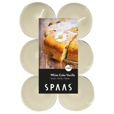 Afbeelding van Maxi theelichten White Cake Vanilla