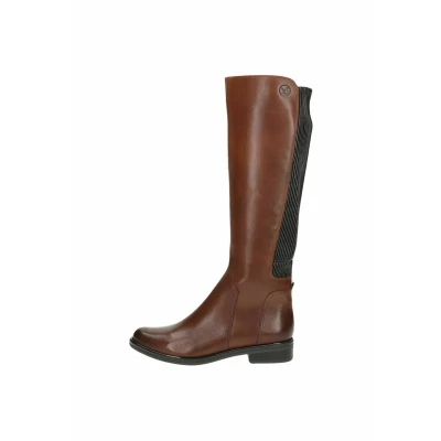 Afbeelding van Caprice Laarzen, Dames, Maat: 38.5, Cognac comb Leer/ synthetisch