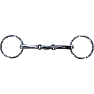 Afbeelding van Horka Watertrens Dubbel Gebroken RVS 16mm 13,5