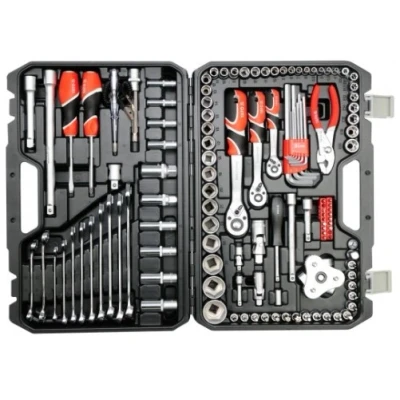 Afbeelding van YATO YT 38875 Gereedschapset 126 12,5 (1/2&quot;), 6,3 (1/4&quot;), 10 (3/8&quot;)