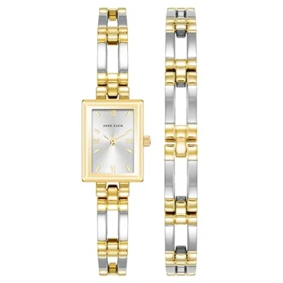 Afbeelding van Anne Klein Polshorlogeset voor dames, Zilver/Goud