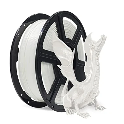 Afbeelding van FLASHFORGE PLA 3D drukfilament, 1,75 mm, 1 kg spoel, voor Creator Series (wit)