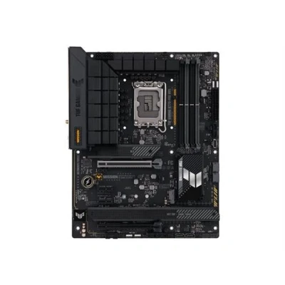 Image de ASUS TUF GAMING H770 PRO WIFI carte mère ATX Socket LGA1700 Chipset USB C 3.2 Gen 2x2, 2, 1, 1 2.5 Gigabit LAN, Wi Fi 6, Bluetooth graphique embarquée (unité centrale requise) audio HD (8