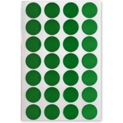 Afbeelding van Soho Etiketten Rond 16 Mm Papier Groen 3 Vellen á 28 Stuks