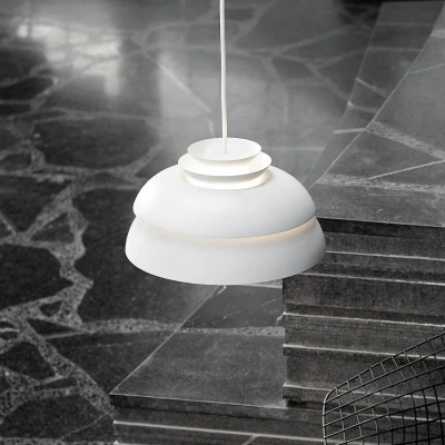 Afbeelding van FRITZ HANSEN Concert P1 hanglamp wit Ø 32 cm