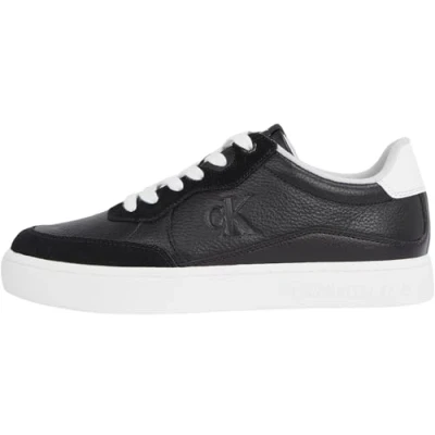 Afbeelding van CK JEANS Classic Cupsole Mg Wmm Ym0ym01153 BasHomme, zwart, glanzend wit, 41.5 EU