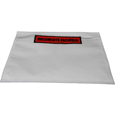 Afbeelding van Paklijstenvelop Dokulops A6, Ft 165 X 115 Mm, Doos Van 1000 Stuks, Tekst: Documents Enclosed Documentenmap
