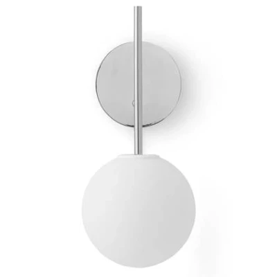 Afbeelding van Audo Copenhagen TR Bulb Suspended wandlamp Polished Steel