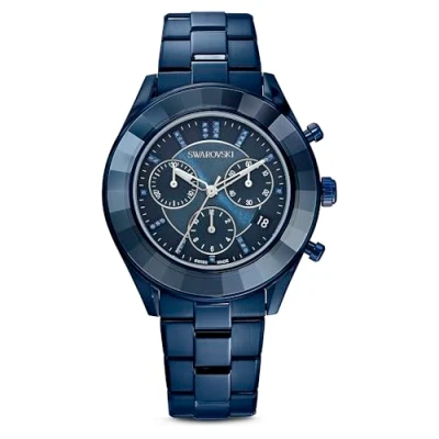 Afbeelding van SWAROVSKI Octea Lux Crystal Watch Collection, Blauw, Sport Dameshorloges